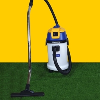 Máy hút bụi công nghiệp KRAFFER KF 130  (01 motor) thùng nhựa abs