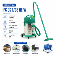 Hình ảnh Máy Hút Bụi Cho Phòng Sạch IPC GS 1/33 HEPA IS05 (33L)