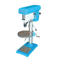 Hình ảnh Máy khoan bàn Hồng Ký 1m mũi 3-16mm 2 buly 375W HK-KT10