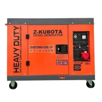 Hình ảnh Máy phát điện Z-KUBOTA 10kW 3 pha ZKB15000-DXE (3P)