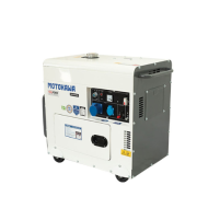 Hình ảnh Máy phát điện cách âm MOTOKAWA MDG-8000SE (6.5KW, trắng)