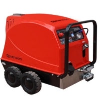 Hình ảnh Máy rửa hơi nước nóng sử dụng điện kết hợp diesel Menikini DI 20