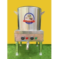 Nồi nấu phở Hải Minh điện liền nồi DL-50L (inox 304)