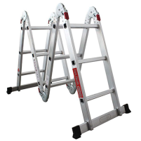 Thang nhôm gấp 4 đoạn 4 b​ậc Oshima T4D-4