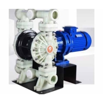 Hình ảnh Bơm Màng Điện GODO DBY3-65 NHỰA PP