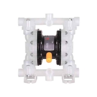 Hình ảnh Bơm Màng Khí Nén GODO QBY3-10 NHỰA PP