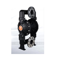 Hình ảnh Bơm Màng Khí Nén GODO QBY3-100 HỢP KIM NHÔM