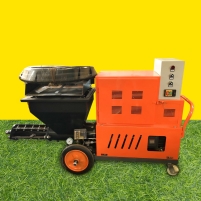 Hình ảnh Máy phun vữa trát tường HM TV-2 điện 7.5kw-380v