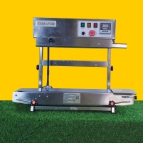 Hình ảnh Máy hàn miệng túi liên tục Yamafuji FR-750W (Vỏ inox) (chân cao)