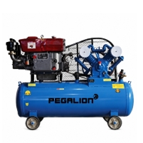 Hình ảnh Máy nén khí chạy bằng dầu diesel Pegalion TM-V-1.05/12.5-330L