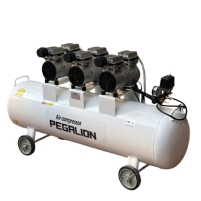 Hình ảnh Máy nén khí không dầu, giảm âm Pegalion TM-OF750x3-120L
