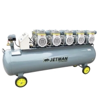 Máy nén khí không dầu Jetman NKF-1600*5T200 (lên hơi nhanh) Hình ảnh Máy nén khí không dầu Jetman NKF-1600*5T200 (lên hơi nhanh)