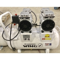 Hình ảnh Máy nén khí không dầu giảm âm Wing TW-OF550x2 50L