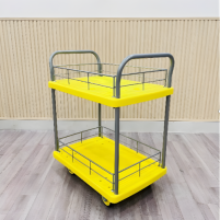 Hình ảnh Xe đẩy hàng sàn nhựa 2 tầng SUMIKA T170-T2-HL2-D