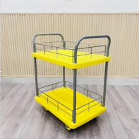 Hình ảnh Xe đẩy hàng sàn nhựa 2 tầng SUMIKA T170-T2