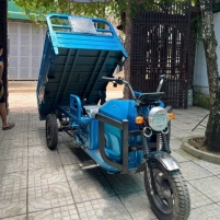 Xe điện 3 bánh chở hàng HM-1.6M có ben Hình ảnh Xe điện 3 bánh chở hàng HM-1.6M có ben