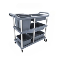 Hình ảnh Xe đẩy dọn vệ sinh HiClean HC183