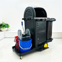 Hình ảnh Xe dọn vệ sinh HiClean HC190B