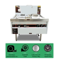 Hình ảnh Bếp Á đơn họng gang có quạt thổi và bầu nước