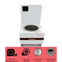 Hình ảnh Bếp hầm đơn điện từ BT15kw