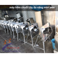 Hình ảnh Máy thái​ chuối inox mini HM 300-500