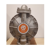 Hình ảnh Bơm Màng Khí Nén GODO QBY3-25A INOX