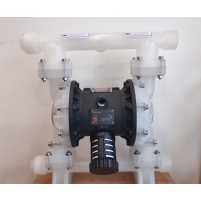 Hình ảnh Bơm Màng Khí Nén GODO QBY3-40 NHỰA PP