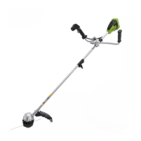 Hình ảnh Máy cắt cỏ dùng Pin Greenworks 40V có tay cầm STF402 (Thân máy)