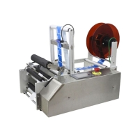 Hình ảnh Máy Dán Nhãn Chai Tròn Hai Mặt Bán Tự Động Yamafuji MT-120