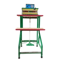 Hình ảnh Máy hàn miệng túi dập chân M5-300 có giá đỡ