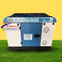 Máy Phát Điện Chạy Dầu 10KW GAO GA15000GN (1 Pha Siêu Cách Âm)