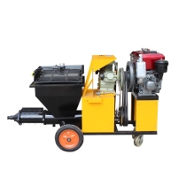 Hình ảnh Máy phun vữa chạy diesel HM1 (Dầu)