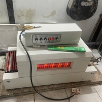 Máy Rút Màng Co Chai, Màng Co Lốc HM 200×400 Hình ảnh Máy Rút Màng Co Chai, Màng Co Lốc HM 200×400