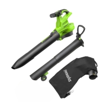 Hình ảnh Máy Thổi Và Hút Lá dùng Pin Greenworks 40V BVF444 (thân máy)