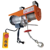 Máy tời điện mini Yamafuji B1000 (đạt tải 100% cáp dài 22m)