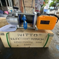 Tời đa năng NITTO 1250/2500 220V (30m) Hình ảnh Tời đa năng NITTO 1250/2500 220V (30m)