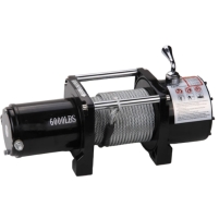 Tời điện kéo xe HM 6000LBS (12-24V) Hình ảnh Tời điện kéo xe HM 6000LBS (12-24V)