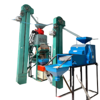 Hình ảnh Bộ máy xay xát Tự Động HM1000 loại 2 gầu tải ( điện 1 pha) 