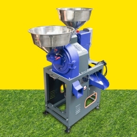 Hình ảnh Máy xay xát gạo 3 tác dụng đầu inox HM-TF600 (Xát gạo, Nghiền, Lọc sạn)