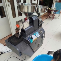 Hình ảnh Máy xay xát TF304 Inox đảo chiều 3 tác dụng sàng rung lọc sạn