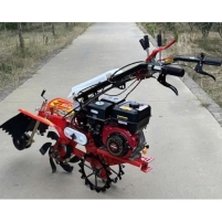 Hình ảnh Máy xới đất và đào rãnh cầu trước Booyoung chạy xăng BYXTCX2