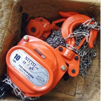 Hình ảnh Pa lăng xích kéo tay Nitto 10 tấn 5m