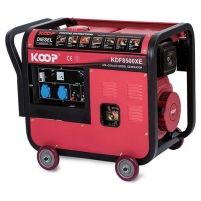 Hình ảnh Máy phát điện diesel Koop KDF8500XE (6kva trần)