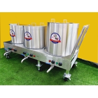 Hình ảnh Bộ Nồi Nấu Phở Điện 3 Nồi Hải Minh HM 30-50-70 Lit (Inox 304)