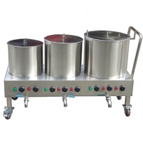 Hình ảnh Nồi Nấu Phở Điện 3 Nồi Hải Minh HM 20-30-50 (Inox 304)