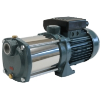 Hình ảnh Máy bơm trục ngang đa tầng cánh buồng inox 304 Elanta MCO 300/6 T