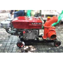 Máy bơm nước đầu bơm Kubota phi 150 Diesel D24