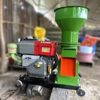 Hình ảnh Máy nghiền và ép cám viên đầu nổ Hải Minh DN200