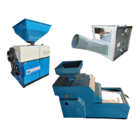 Hình ảnh Bộ 3 máy xay xát gồm cối trắng, th​ổi trấu HM1050 và lọc sạn 700kg/h