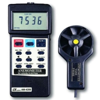 Hình ảnh Máy đo tốc độ gió - lưu lượng gió Lutron AM-4206